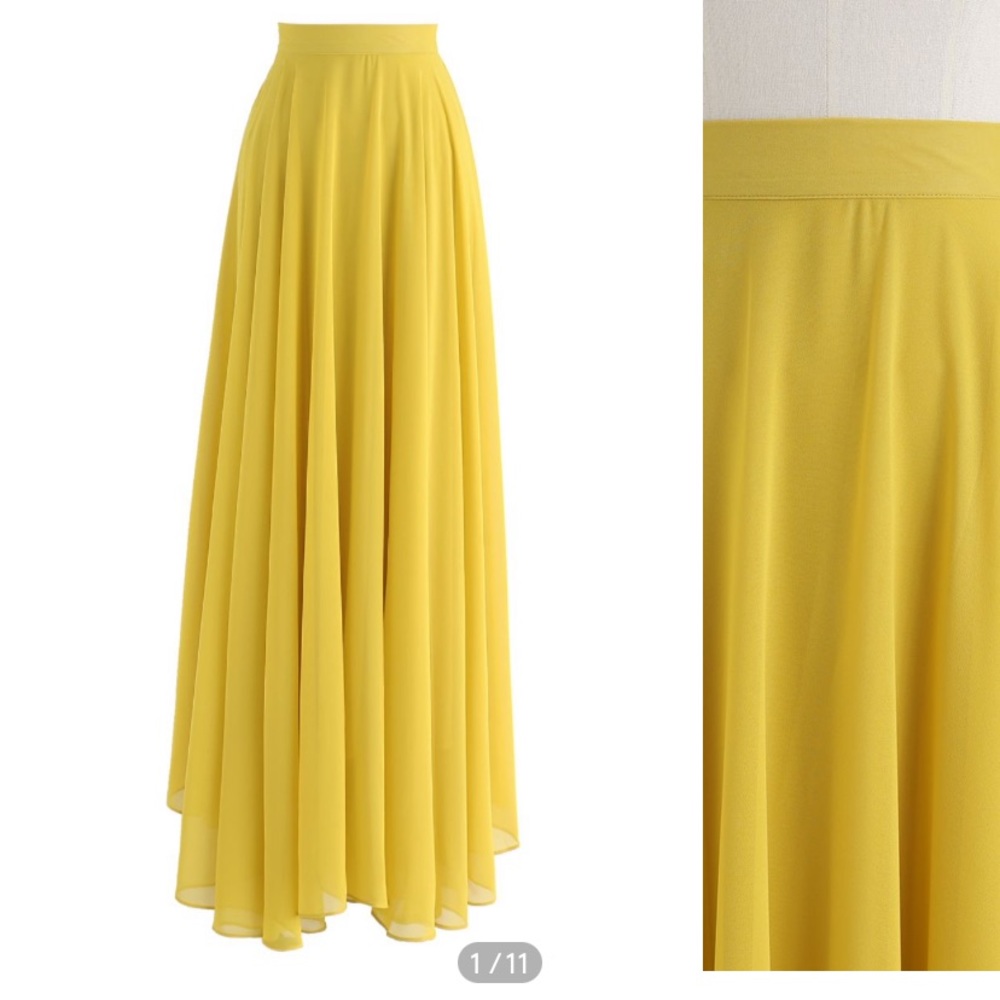Chicwish maxi skirt